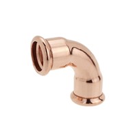 Express Copper Press 15mm Equal Elbow