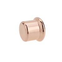 Express Copper Press 15mm Stop End