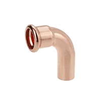 Express Copper Press 15mm Street Elbow