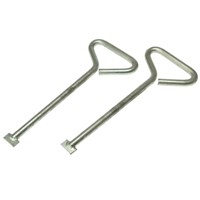 Monument 150mm (6") Manhole Cover Lift Keys (Pack 2) - MLK06