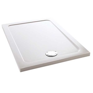 Mira Flight 1200x800mm Low Shower Tray White