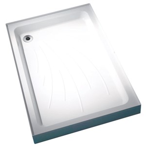 Mira Flight 1200x800mm Rectangle Shower Tray White