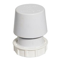 Floplast 40mm Compression Air Admittance Valve - White - AV40W