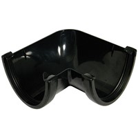 Floplast Hi-Cap 115mm 90 Degree Angle - Black - RAH1