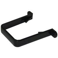 Floplast 65mm Square Downpipe Pipe Clip - Black