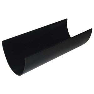 Express Hi-Cap 115 x 75mm x 3mtr Gutter - Black