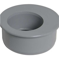 Floplast Ring Seal Soil 110mm x 68mm Adaptor / Reducer - Grey