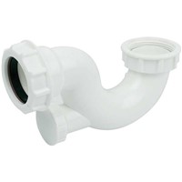 Floplast 40mm Shallow Bath Trap with 38mm Seal