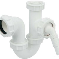 Floplast 40mm Single Bowl Sink Kit with 76mm Seal