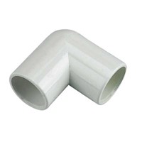 Floplast OS11 Overflow 21.5mm 90 degree Bend PVC-U