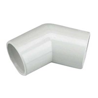 Floplast OS12 Overflow 21.5mm 45 degree Bend PVC-U