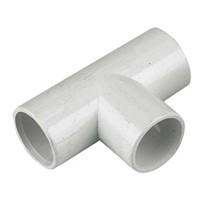 Floplast OS13 Overflow 21.5mm 90 degree Tee PVC-U