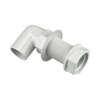 Floplast OS15 Overflow 21.5mm Bent Tank Connector PVC-U