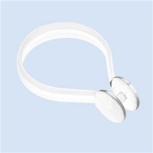 Croydex Button White Curtain Rings - Box 12