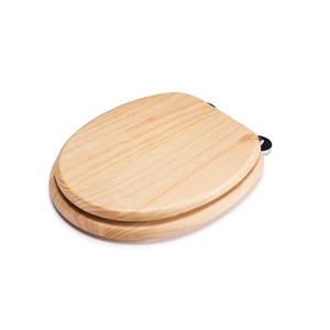 Croydex Davos Flexi-Fix Toilet Seat - Blonded Effect Pine