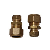 Grant Solar 15mm Connector Flex Pipe Compression Fitting