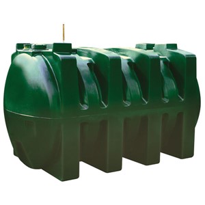 Titan 2500 litre Horizontal Oil Tank