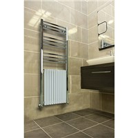 Vogue Harmonique Towel rail 1200mm High x 500mm Long - Output 834w - Chrome