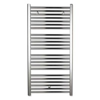 Express Straight Towel Rail 1222mm High x 500mm Long Output 343w Chrome