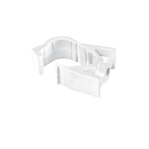 Hep2o 15mm Pipe Clip Screw Type - White