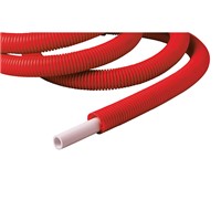 Hep2O 10mm Conduit Barrier Pipe 50 Metre Coil - Red