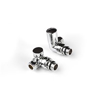 Intatec Corner 15mm Radiator Valve Chrome