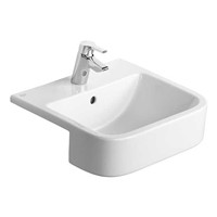 Ideal Standard Create Square 50cm 1 Taphole Semi-Counter Top Basin