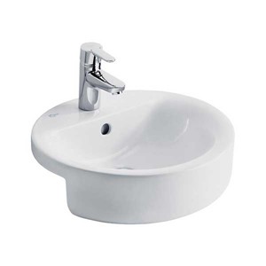 Ideal Standard Concept Sphere 45cm 1 Taphole Semi Counter Top Basin