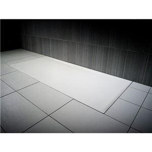 Just Trays Evolved 1000 x 760 x 25mm Shower Tray - Gloss White