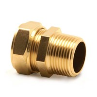 Kuterlite 600 Compression Range 22mm x 1" Male Coupling - Taper Thread