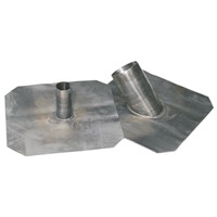 ALM Lead Slate Piece 100mm Pipe 450 x 450mm Code 4