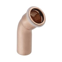 Mapress Copper 35mm 45 Deg M/F Elbow