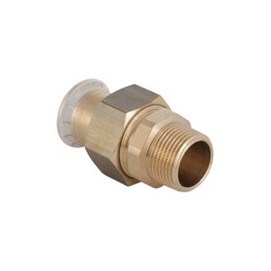 Mapress Copper 22mm x 1" Male BSP Straight Union Adaptor