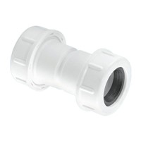 "McAlpine Overflow Straight Connector 3/4"""