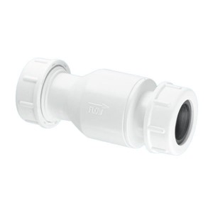 McAlpine Overflow Non Return Valve 3/4" Universal Connections