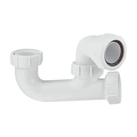 McAlpine 1 1/2" Bath Trap with Cleaning Eye - 50mm Seal - SM10