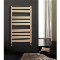 Sensations Ayr Towel Rail 1300mm High x 500mm Long - Output 389w - Cappuccino