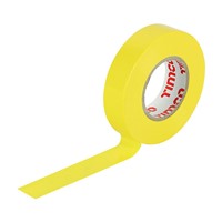 Timco 25m x 18mm PVC Insulation Tape Yellow