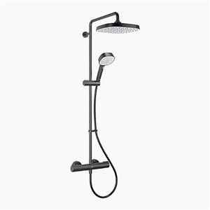 Mira Relate ERD Double Outlet Bar Shower Valve - Matt Black