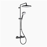 Mira Relate ERD Double Outlet Bar Shower Valve - Matt Black