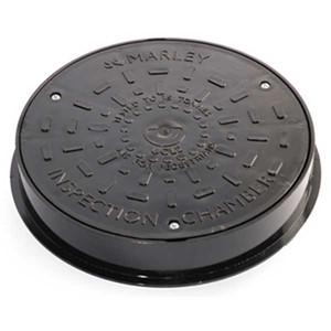 Marley 250mm Waterloc250 Circular Inspection Cover & Frame