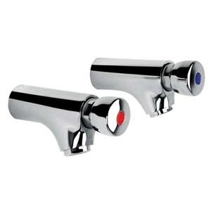 Inta Contemporary Non-Concussive Wall Mounted Taps - Pair