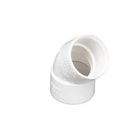 Marley Overflow 45 Degree Bend 21.5mm - White