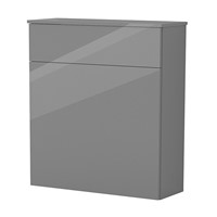 Inspirations Source 610mm Full Height Toilet Unit Grey Gloss