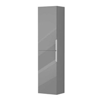 Inspirations Source Left Hand Tall Storage Unit Grey Gloss