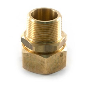 Tracpipe DN32 x 1 1/4" Brass Autoflare Straight BSP Taper Fitting