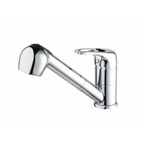 Bristan Pear Monobloc Sink Mixer with Pull Out Spray