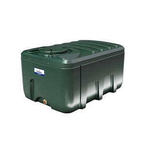 Titan Ecosafe 1200 litre Bunded Low Profile Compact Horizontal Oil Tank