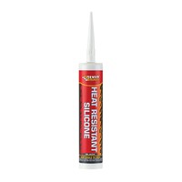 Everbuild Heat Resistant Silicone 310ml - Black