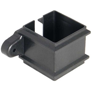 Floplast 65mm Cast Iron Style Classic Downpipe Clip with Fixed Lugs